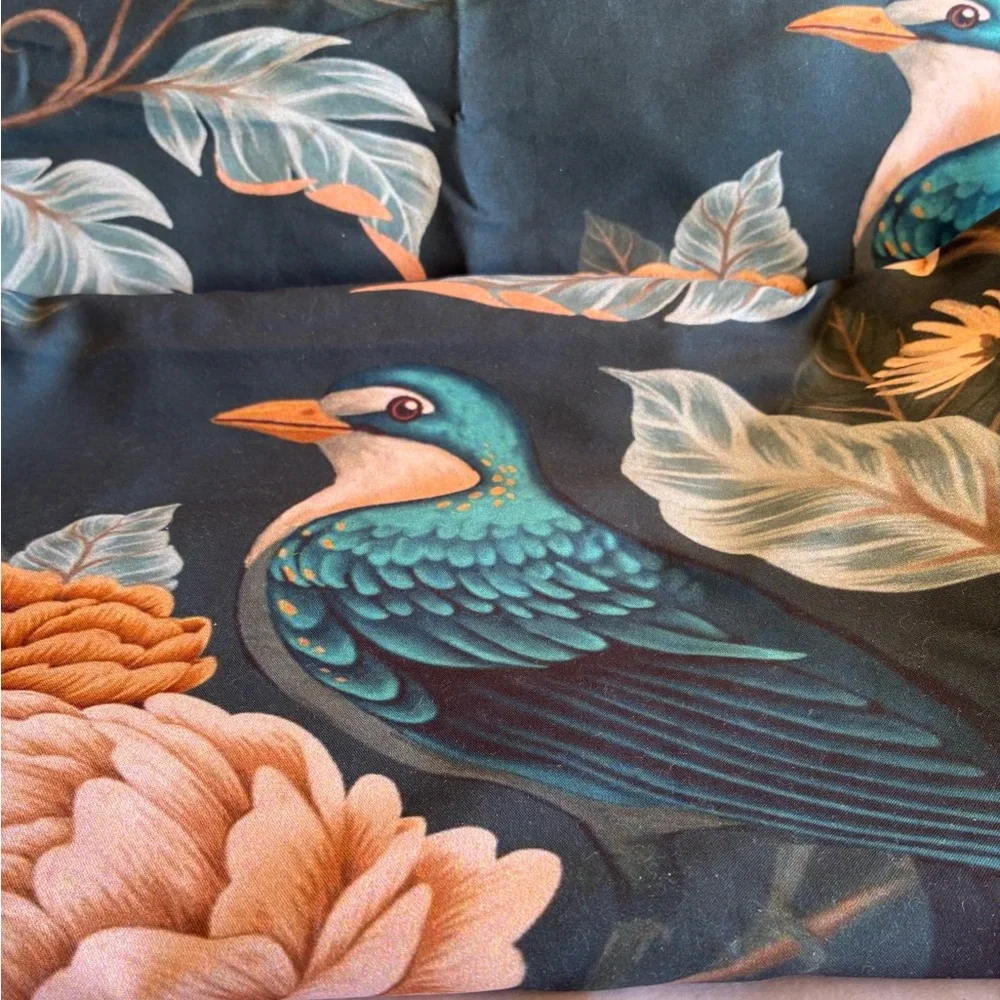NWOT DENY DESIGN Duvet Covet & Shams Queen Size